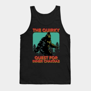 The Quirkly Quest for Inner Chakras Ironic Face Yoga Tank Top